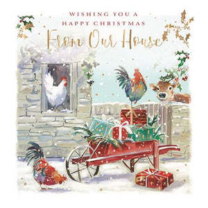 Christmas Card - Home to Home - A Special Delivery