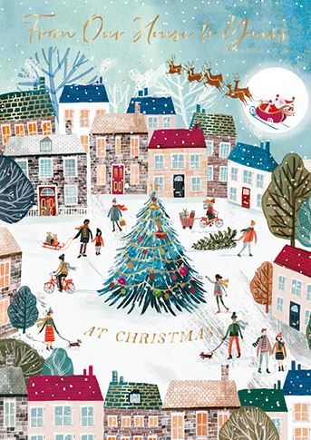 Christmas Card - Home To Home - Together At Christmas