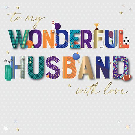 Husband Birthday - Wonderful Husband