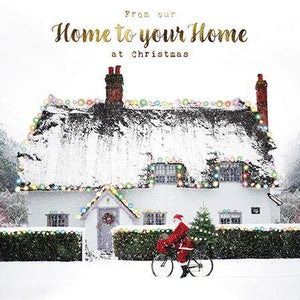Christmas Card - Home To Home - Special Delivery