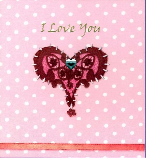 One I Love Card - Boudoir Valentine's Day Cards in France