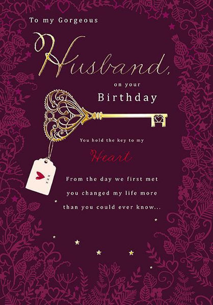 Husband Birthday - Key To My Heart