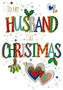 Christmas Card - Husband - Lovely Husband