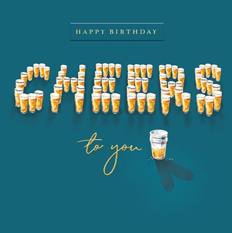Birthday Card - Cheers