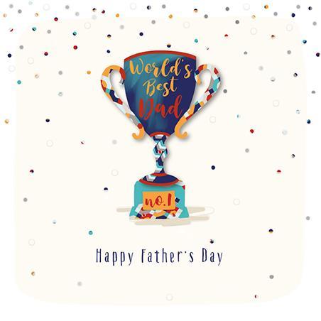 Father's Day Card - World's Best Dad