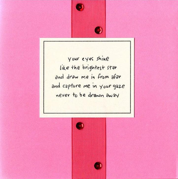 One I Love Card - Your eyes shine... Valentine's Day Cards in France