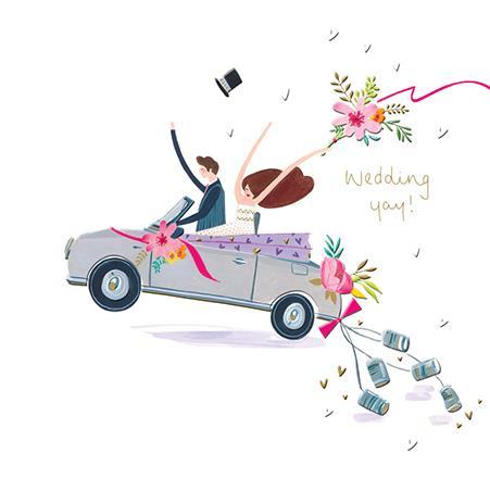 Wedding Card - Wedding Car