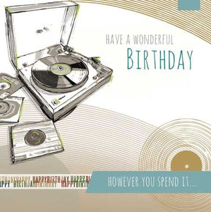 Birthday Card - On The Decks