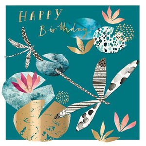 Birthday Card - Dragonfly