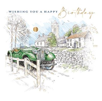Birthday Card - Village Life