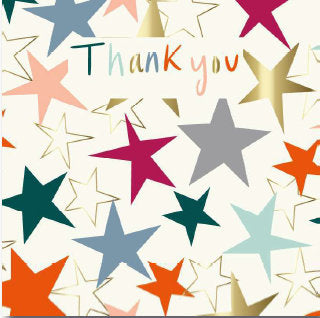 Thank You Card - Starburst