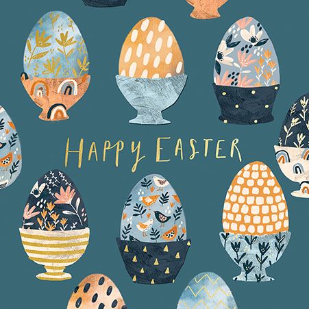 Easter Card - Eggcellent Easter