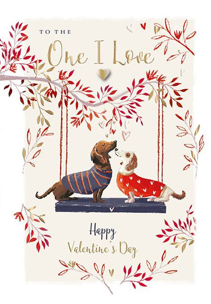 Valentine Card - One I Love - Paw-fect Love Valentine's Day Cards in France