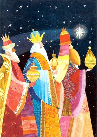 Christmas Card - Three Kings Of Orient