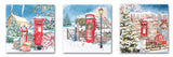 Christmas Cards - 12 Cards - Christmas In The Village