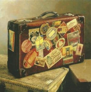Leaving / Goodbye Card - Suitcase