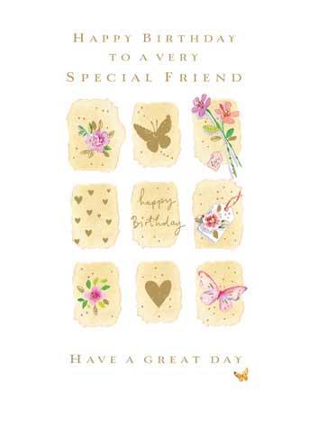 Birthday Card - Special Friend - Special Friends Birthday