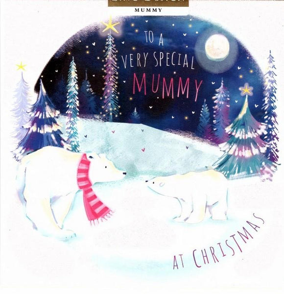 Christmas Card - Mummy - An Arctic Night