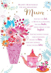 Mum Birthday - Flowers And Afternoon Tea