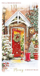 Christmas Card - Mum - Christmas Welcome