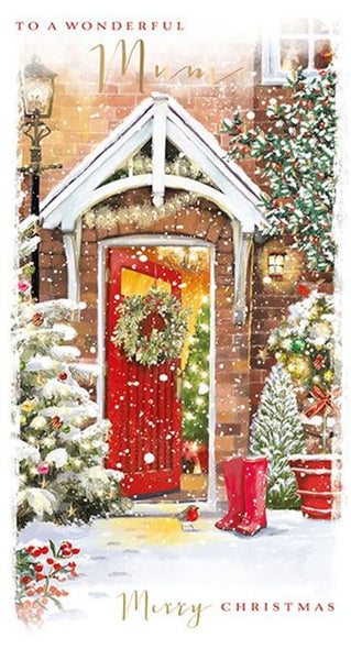 Christmas Card - Mum - Christmas Welcome