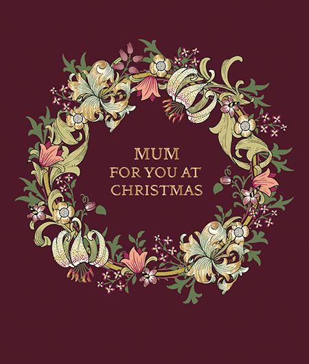 Christmas Card - Mum - Golden Lily