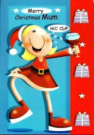Christmas Card - Mum - Hic Cup