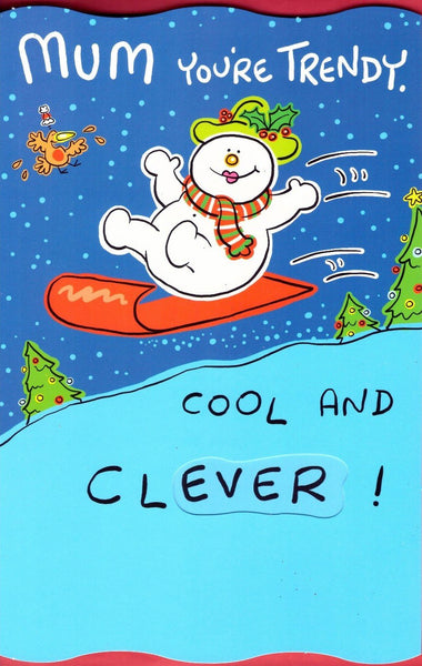 Christmas Card - Mum - Cool & Clever