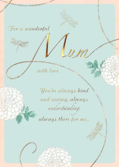 Mum Birthday - Mum - Dragonflies