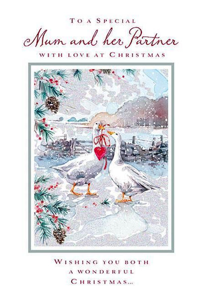 Christmas Card - Mum and Partner - That Special Time Of Year