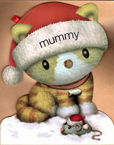 Christmas Card - Mummy - Cat & Mouse
