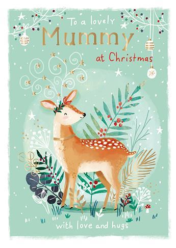 Christmas Card - Mummy - Christmas Deer
