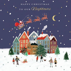 Christmas Card - Neighbours - Christmas Time