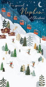 Christmas Card - Nephew - Apres Ski