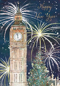 Christmas Card - New Year - New Year Fireworks