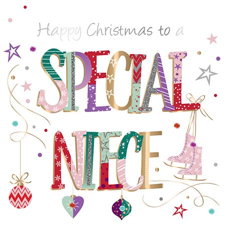 Christmas Card - Niece - Special Niece