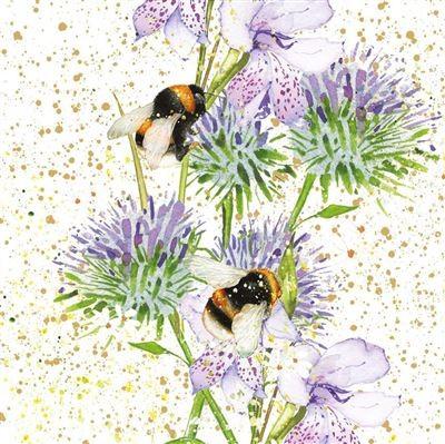 Birthday Card - Bees