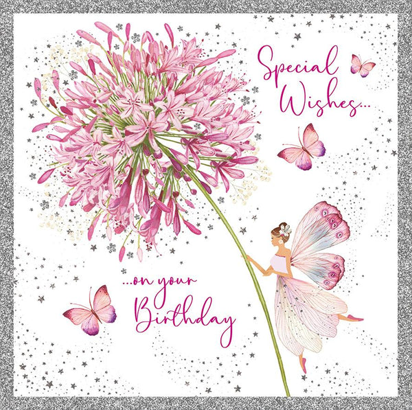 Birthday Card - Allium Fairy