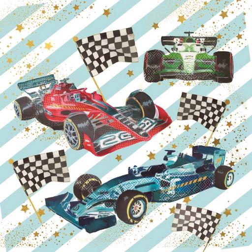 Birthday Card - Formula One