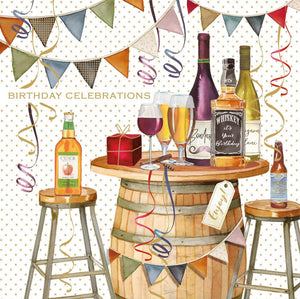 Nigel Quiney Publications Birthday Card - Beer Barrel