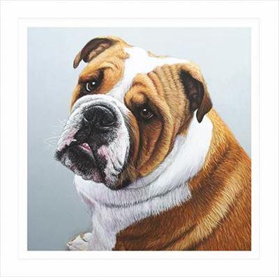 Birthday Card - British Bulldog