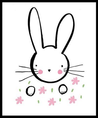 Children's Birthday Card - Bunny