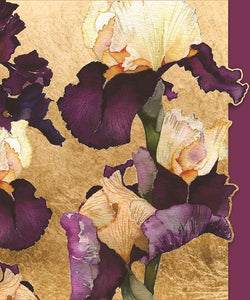 Birthday Card - Purple Iris