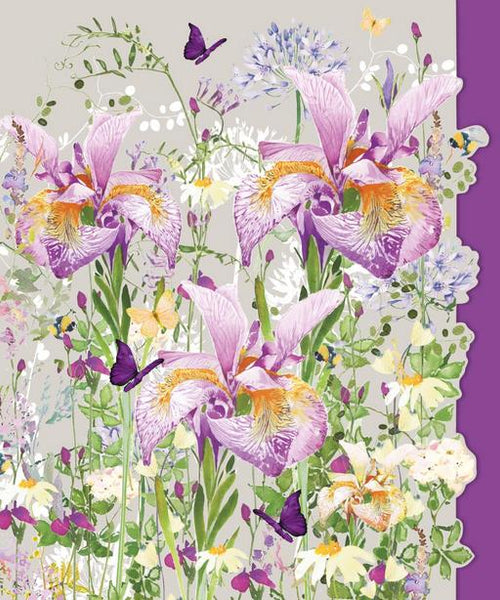 Blank Card - Wild Iris