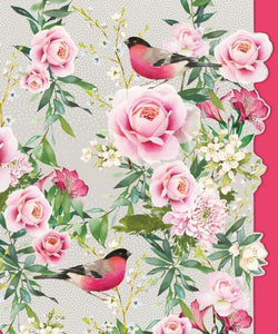 Blank Card - Bullfinch & Camellia