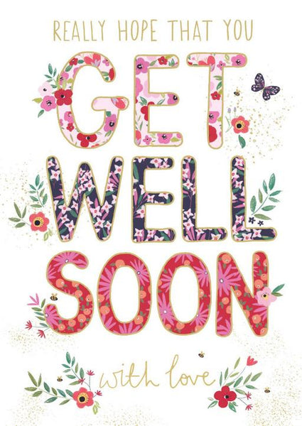 Get Well Soon - Floral Get Well