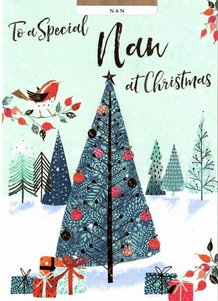 Christmas Card - Nan - Warm Winter Wishes