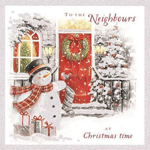 Christmas Card - Neighbours - Country Christmas
