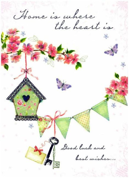 New Home Card - Bird House