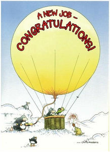 New Job Card - The Sky's the Limit